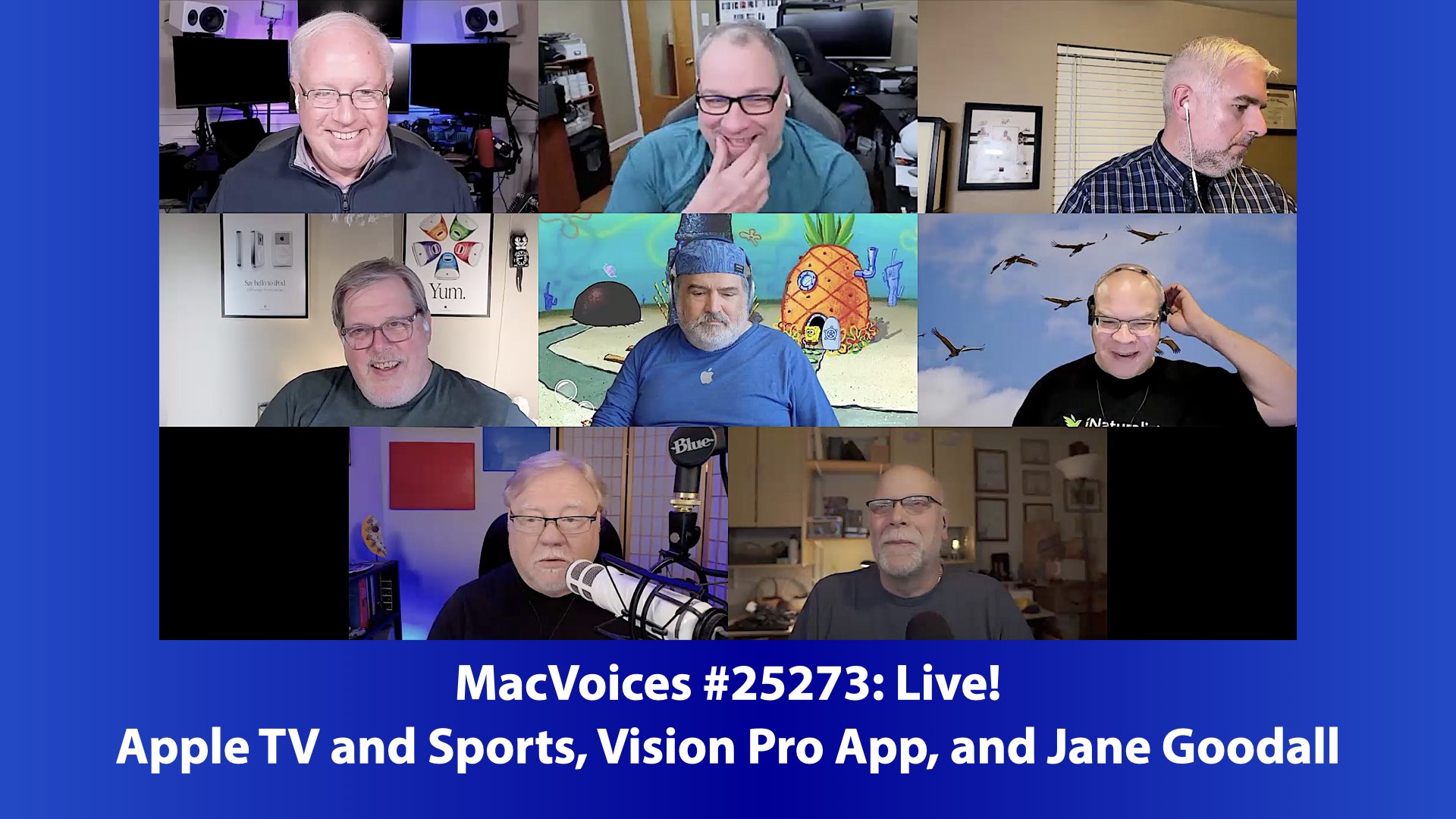 Chuck Joiner, David Ginsburg, Brian Flanigan-Arthurs, Marty Jencius, Jim Rea, Eric Bolden, Jeff Gamet, Guy Serle, and Web Bixby