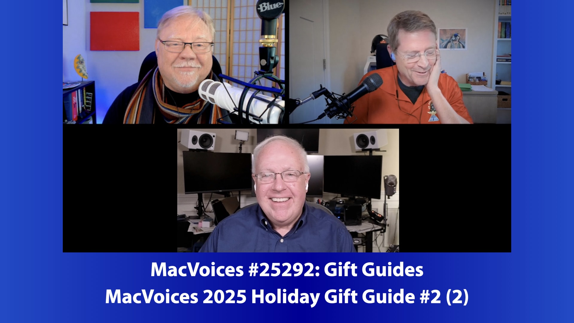 Jeff Gamet, "Pilot Pete" Harmon, Chuck Joiner