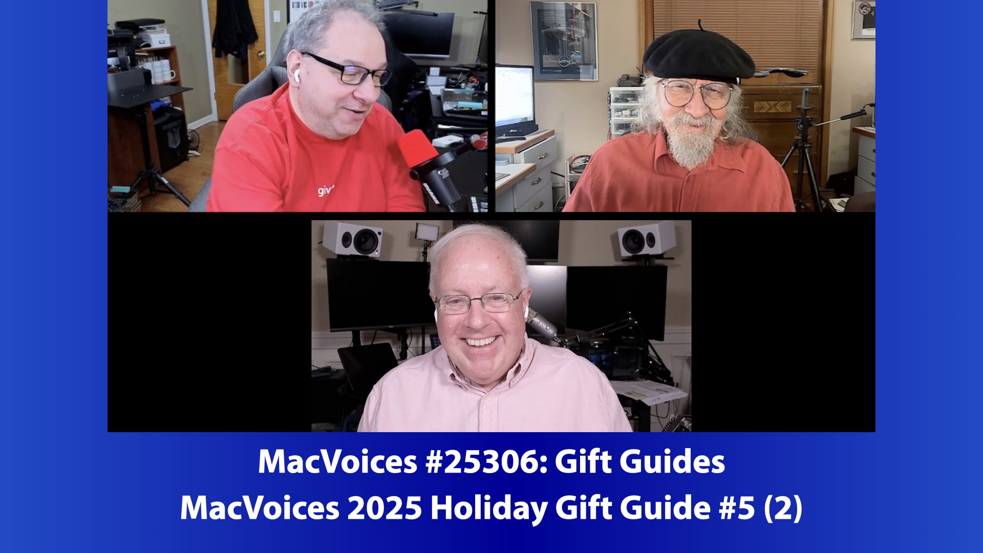 MacVoices 25306 DavidGinsburg, Wally Cherwinski, Chuck Joiner