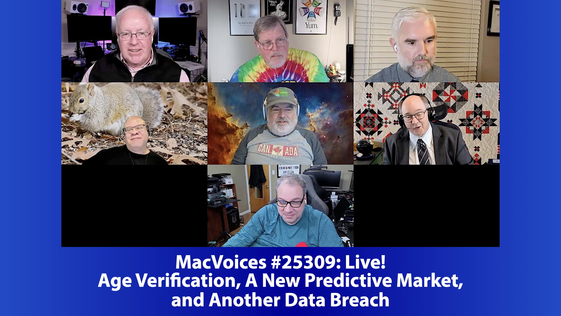 MacVoices 25309 Chuck Joiner, Marty Jencius, Brian Flanigan-Arthurs, Eric Bolden, Jim Rea, Web Bixby, David Ginsburg