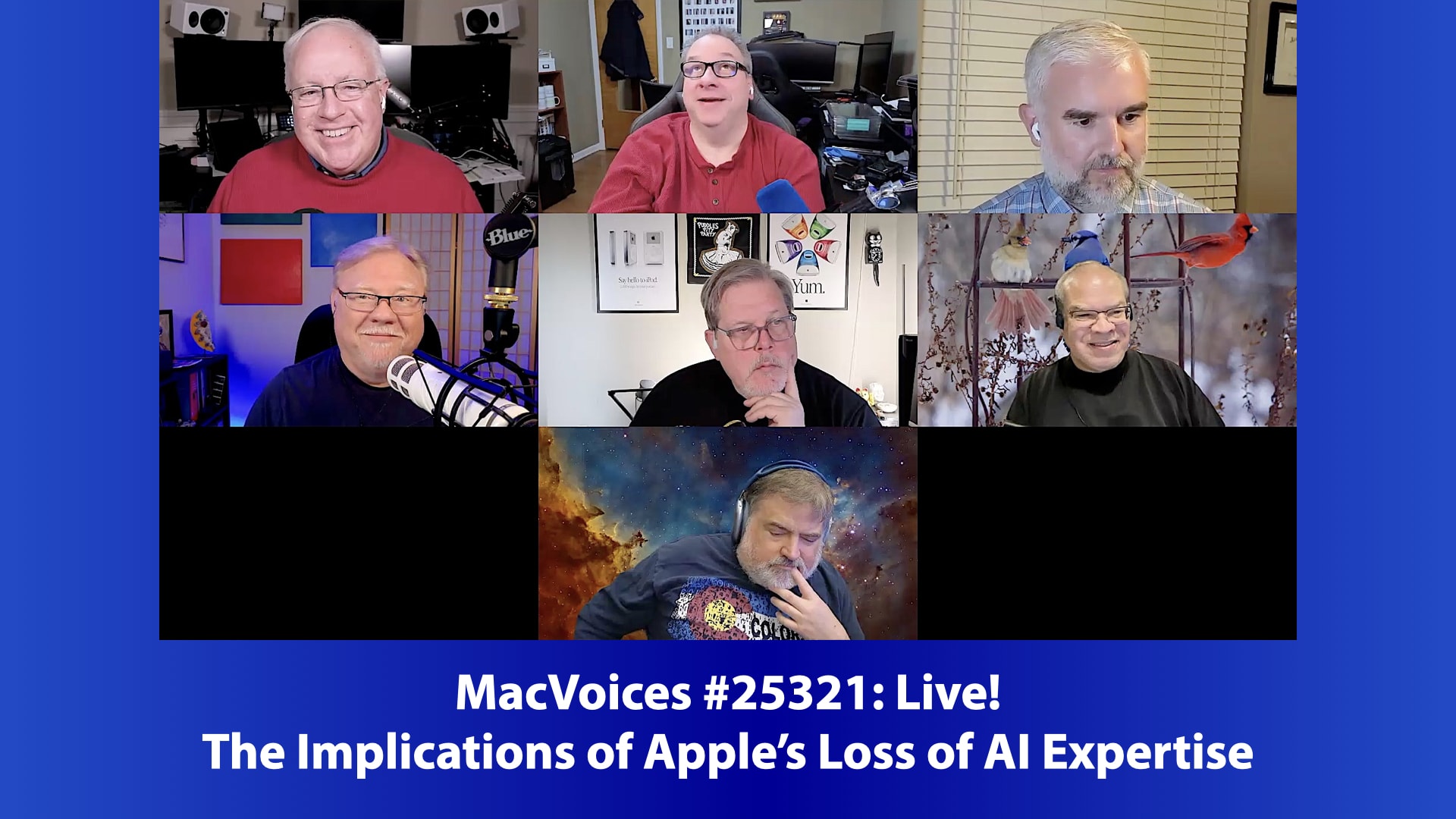 Chuck Joiner, David Ginsburg, Brian Flanigan-Arthurs, Jeff Gamet, Marty Jencius, Eric Bolden, Jim Rea