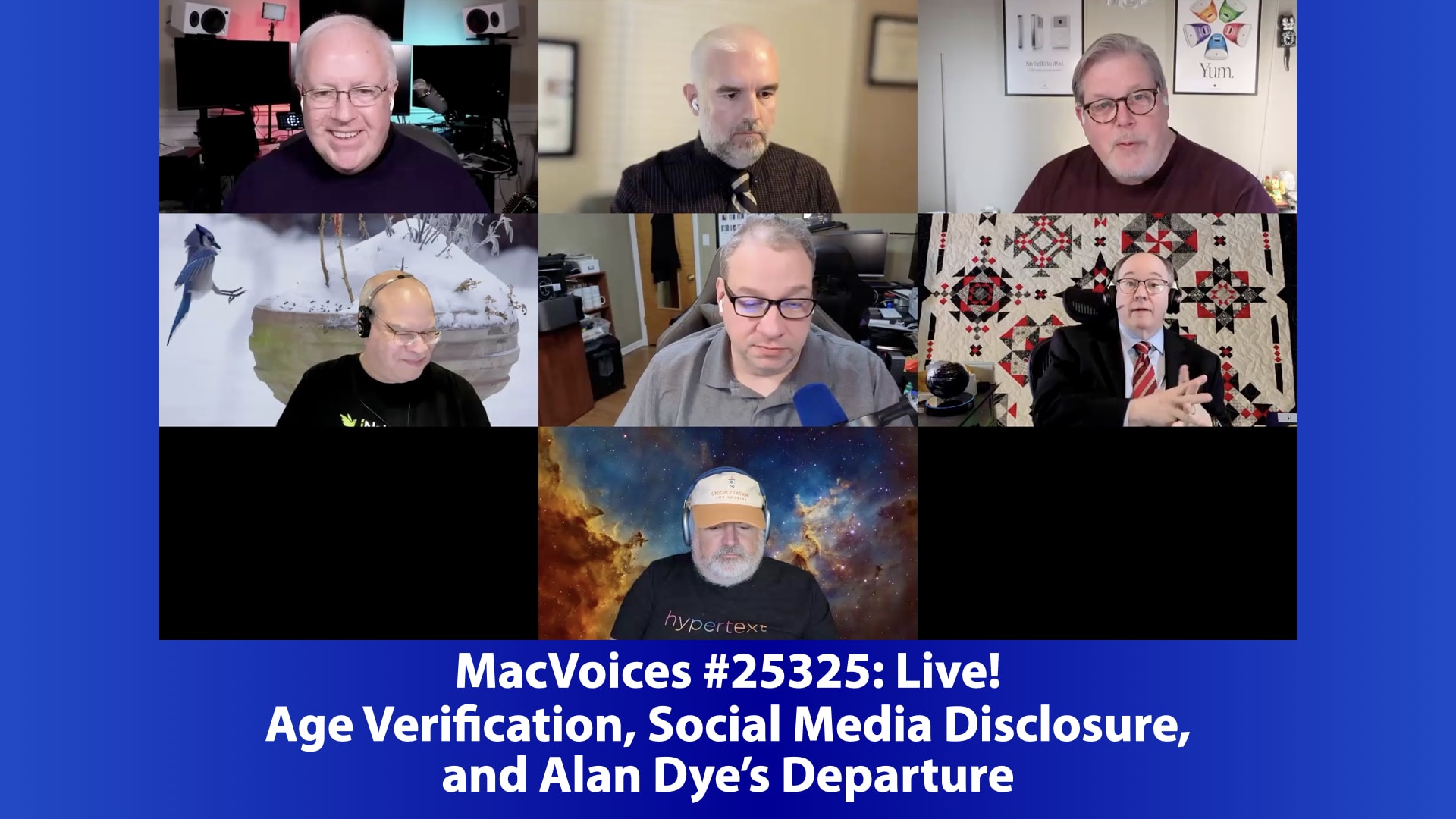 Chuck Joiner, Brian Flanigan-Arthurs, Marty Jencius, Eric bolden, David Ginsburg, Web Bixby, and Jim Rea