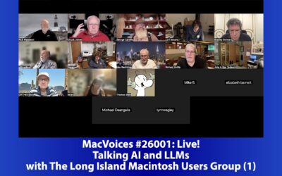 MacVoices #26001: Talking AI and LLMs with The Long Island Macintosh Users Group (1)