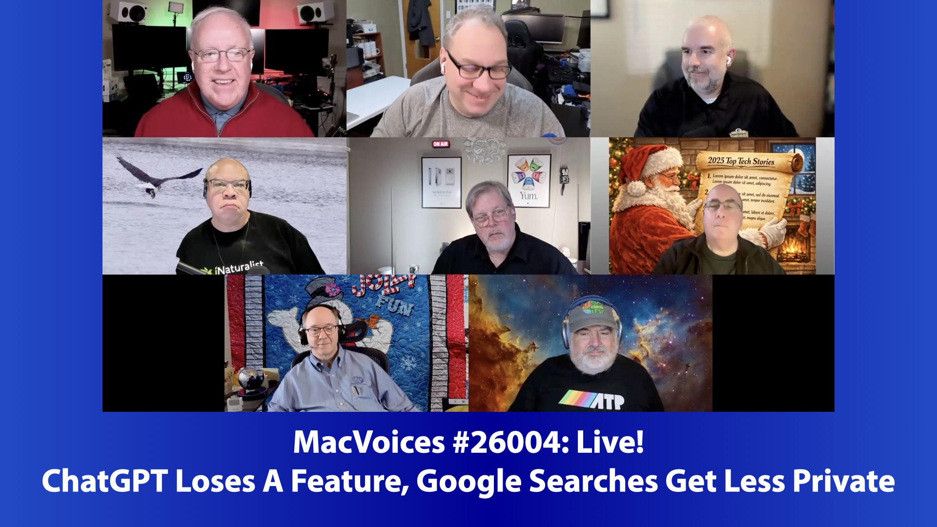 Chuck Joiner, David Ginsburg, Brian Flanigan-Arthurs, Eric bolden, Marty Jencius, Mark Fuccio, Web Bixby, Jim Rea