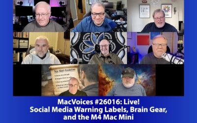MacVoices #26016: Live! – Social Media Warning Labels, Brain Gear, and the M4 Mac Mini