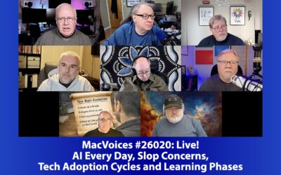 MacVoices #26020: Live! – AI Every Day, Slop Concerns, Tech Adoption Cycles and Learning Phases