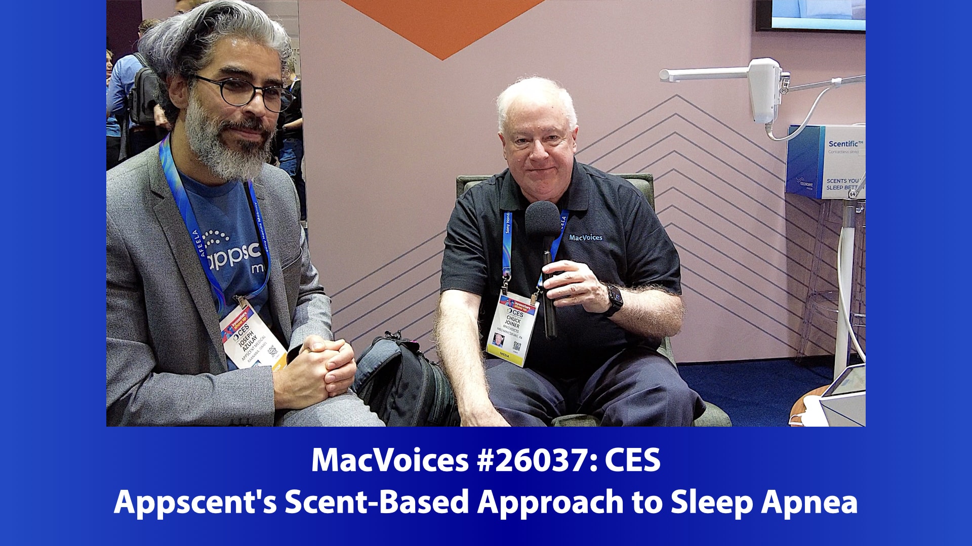 MacVoices 23037 Yosi (Joseph) Azulay, Chuck Joiner