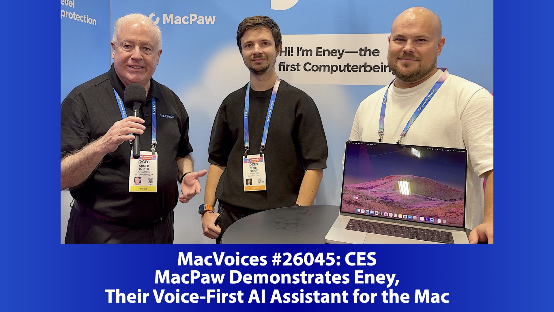 MacVoices 26045 Chuck Joiner, Serhii Popov, Pavlo Haidamak