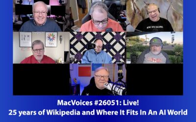 MacVoices #26051: Live! – 25 years of Wikipedia and Where It Fits In An AI World