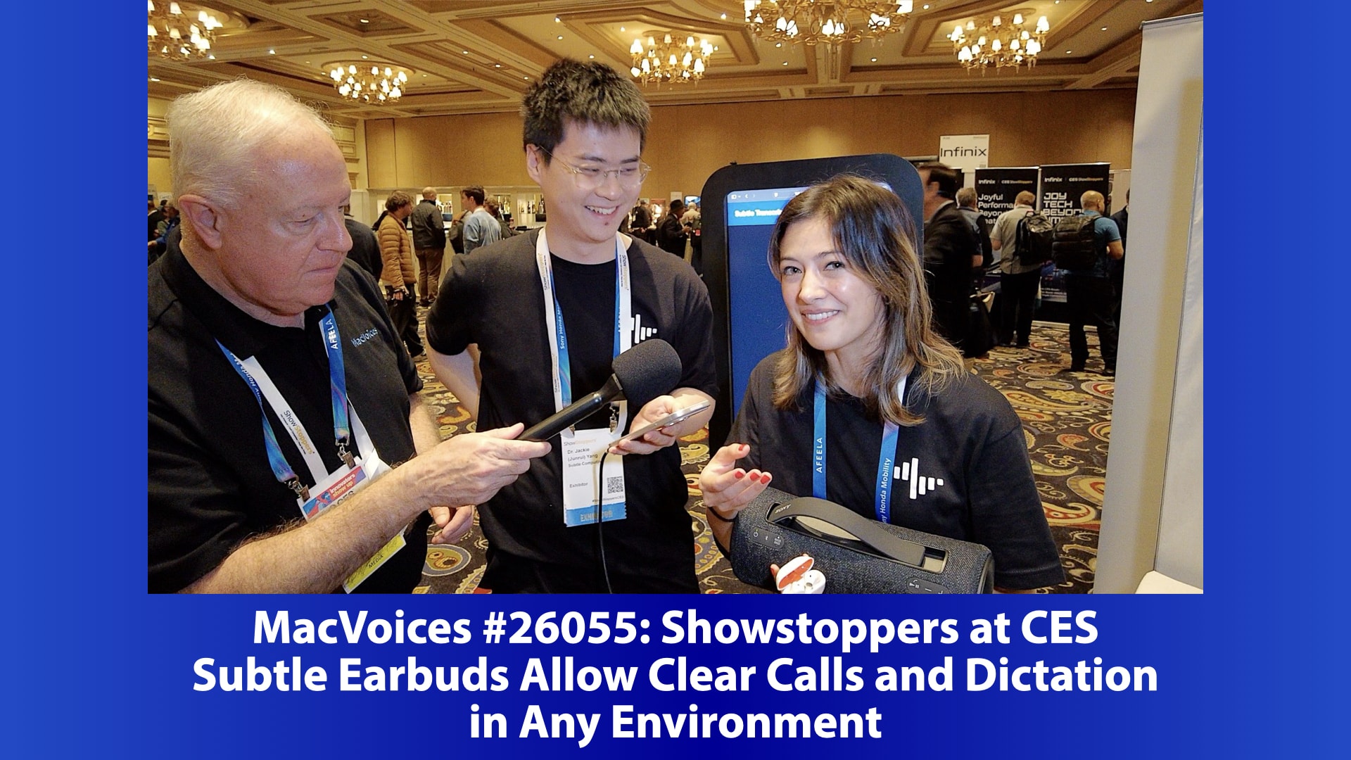 Chuck Joiner, Savannah Cofer, Jackie Yang