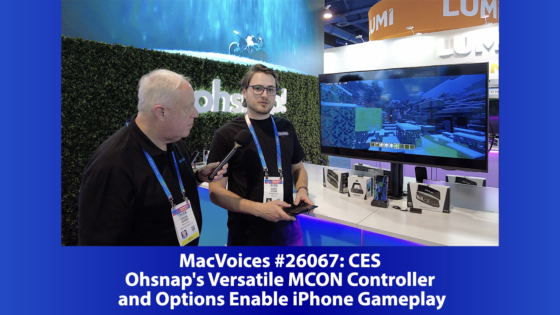 Chuck Joiner, James Stone