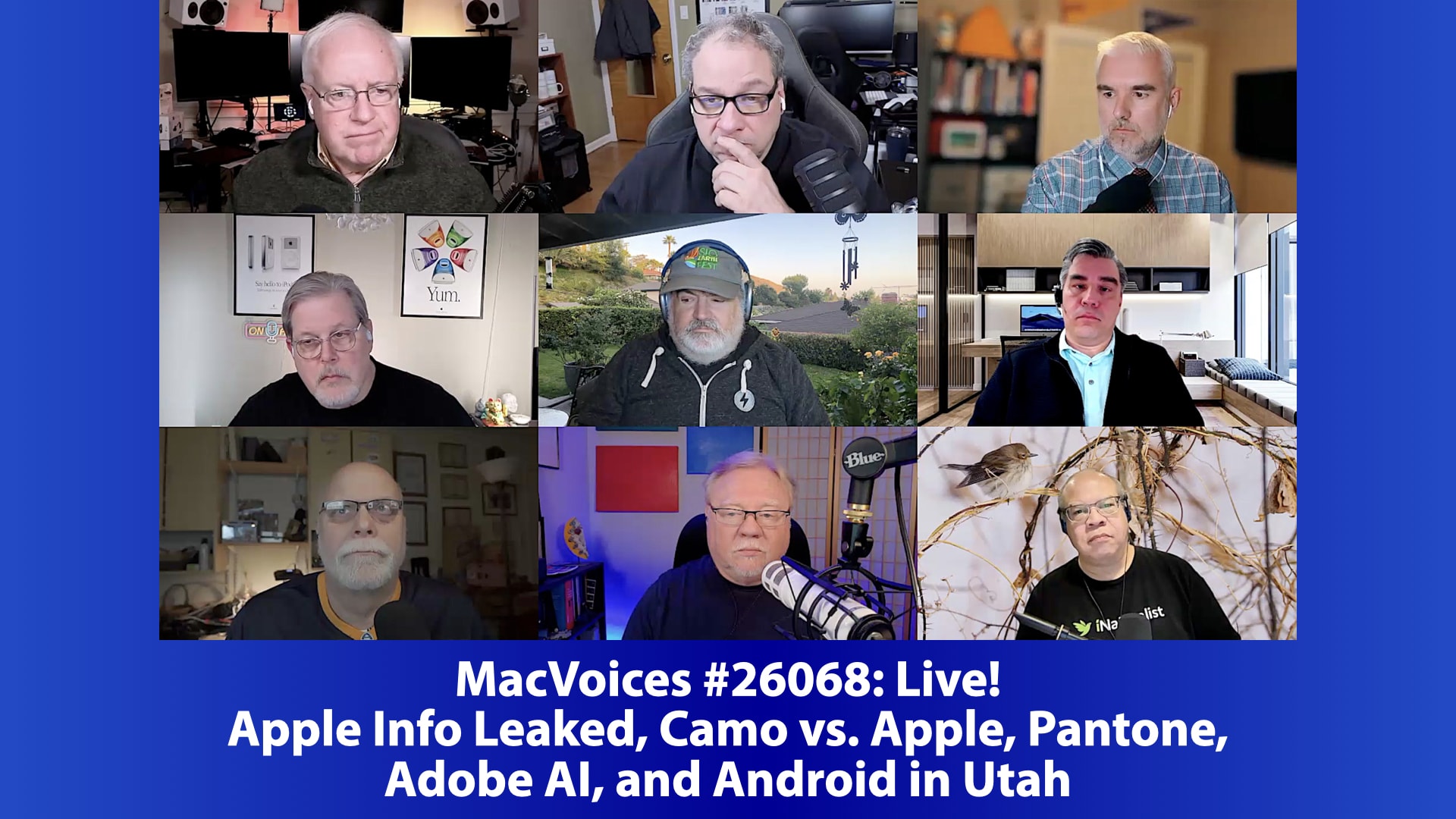 Chuck Joiner, David ginsburg, Brian Flanigan-Arthurs, Marty Jencius, Jim Rea, Norbert Frassa, Guy Serle, Jeff Gamet, Eric Bolden