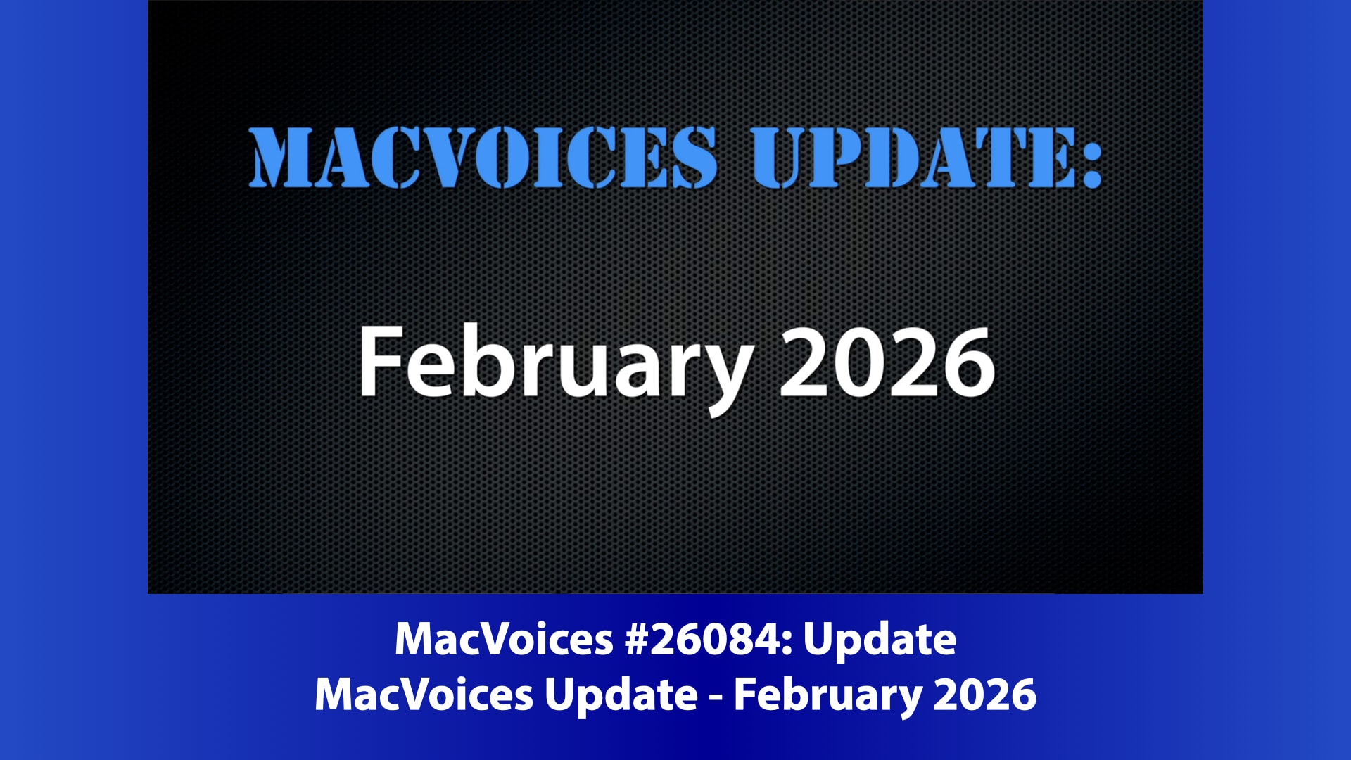 MacVoices 26084 MacVoices 26084