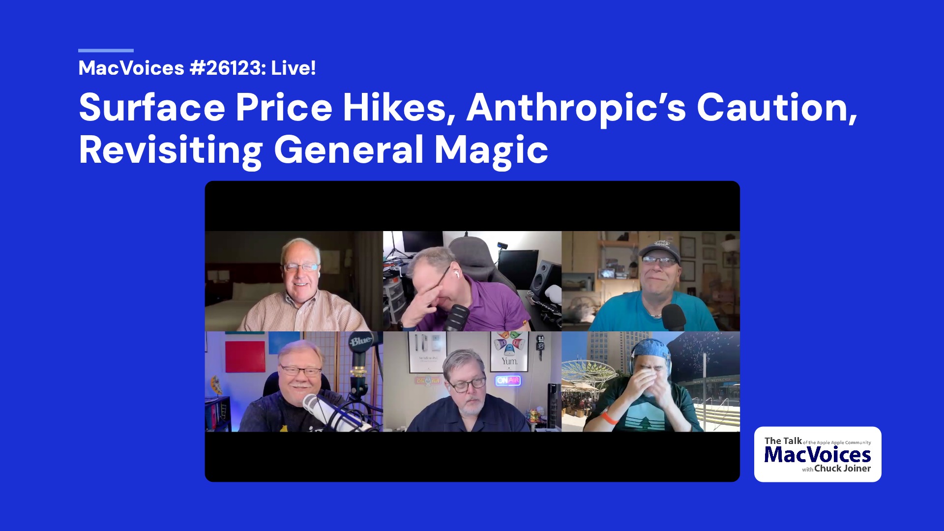 Chuck Joiner, David Ginsburg, Guy Serle, Jeff Gamet, Marty Jencius and Jim Rea