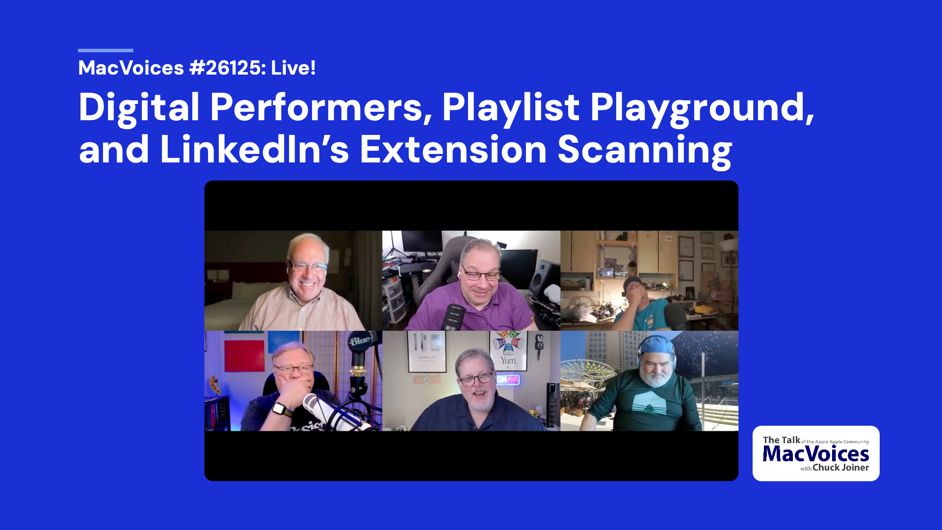 Chuck Joiner, David Ginsburg, Guy Serle, Jeff Gamet, Marty Jencius and Jim Rea