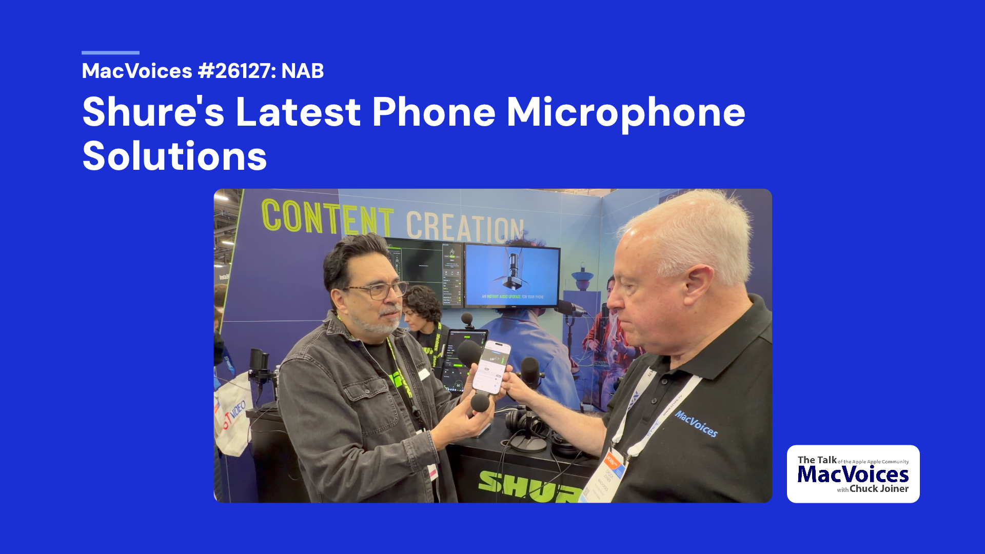 Mario Ponce, Chuck Joiner