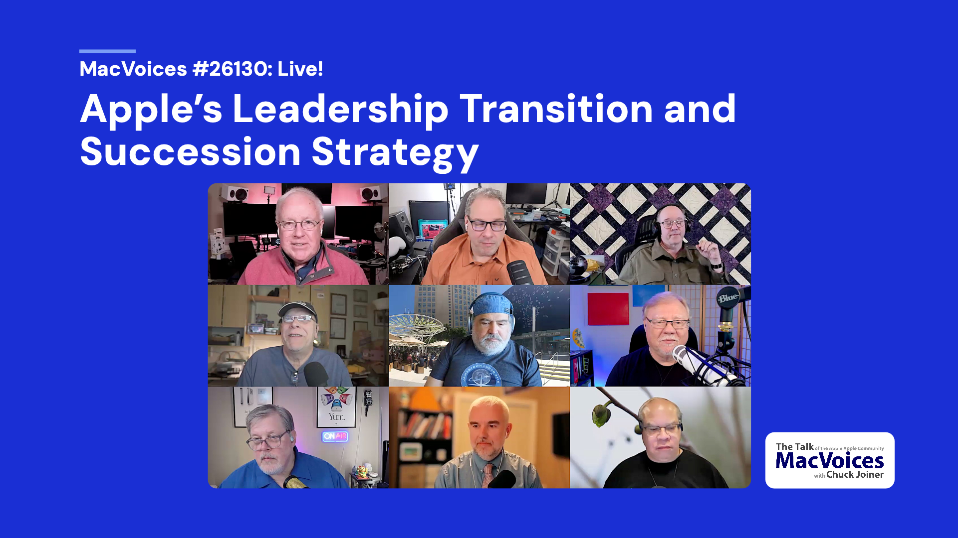 Chuck Joiner, DavidGinsburg, Web Bixby, Guy Serle, Jim Rea, Jeff Gamet, Marty Jencius, Brian Flanigan-Arthurs, Eric Bolden