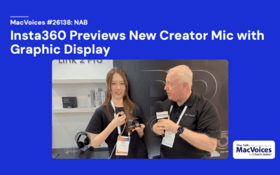 MacVoices #26138: NAB – Insta360 Previews New Creator Mic with Graphic Display