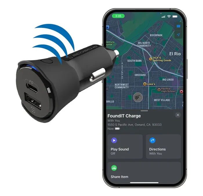 Gear: Scosche FoundIT Charge 32W Car Charger